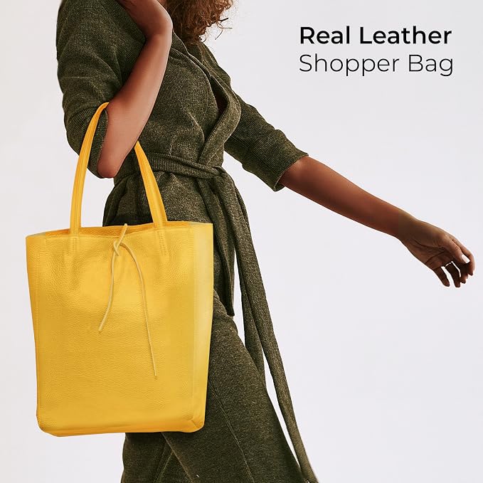 Italian Calf Leather Tote for Women - Image 8