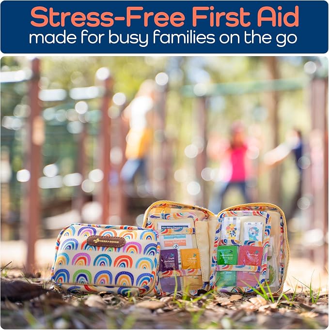 KeepGoing Travel First Aid Kit for Kids – 130 Pc. for Car, Diaper Bag & Backpack - Image 4