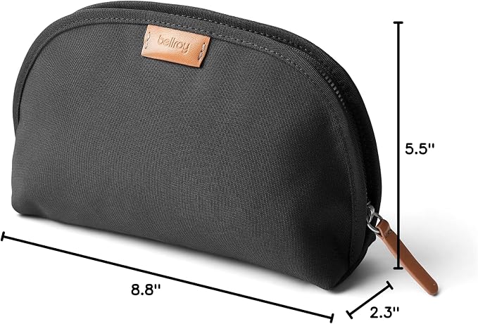 Bellroy Classic Pouch, Everyday kit, Leather and Woven Fabric - Image 7