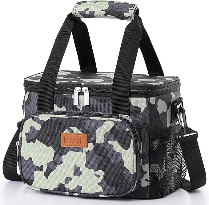 Lifewit Medium Lunch Bag Insulated Lunch Box Soft Cooler Cooling Tote by Lifewit