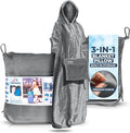 3-in-1 Travel Blanket Airplane – Compact by Zazyama