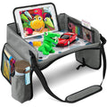 Car Seat Organizer Kids Travel Tray by BUENAVO