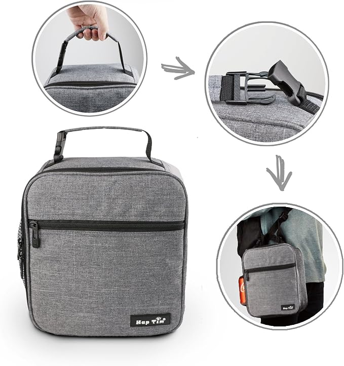 Hap Tim Insulated Lunch Box for Men, Reusable Lunch Bag for Women, Spacious - Image 3