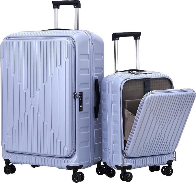 2 Pieces 19/29 Luggage Sets, 19 Inch Carry On Luggage by Kaleenie