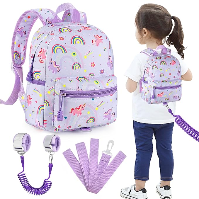 Accmor Toddler Backpack Leash, Cute Unicorn Baby Backpacks by Accmor