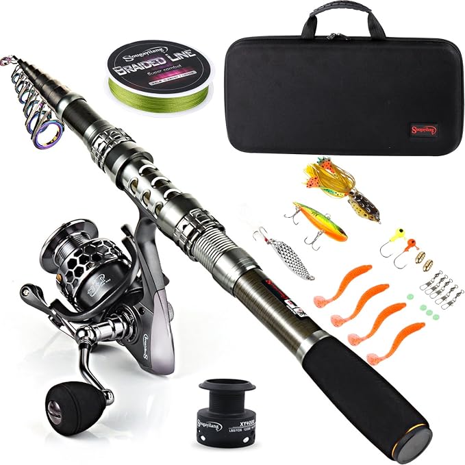 Sougayilang Fishing Rod Reel Combo by Sougayilang