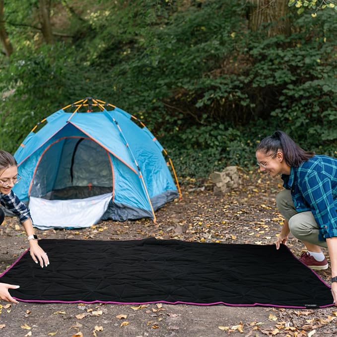 Outdoor Waterproof Blanket, Foldable Fleece Stadium Blanket - Image 6