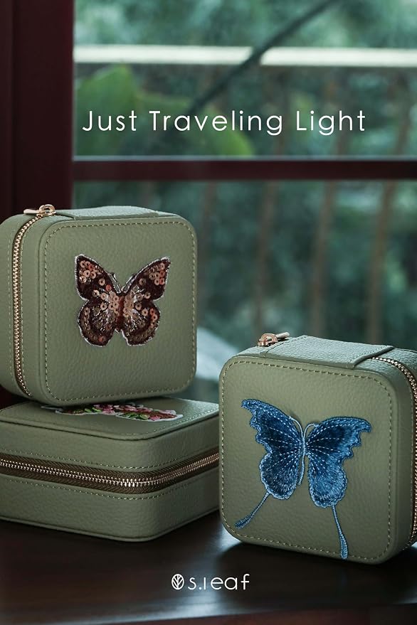 S.Leaf Travel Jewelry Organizer Travel Jewelry Boxes - Image 6