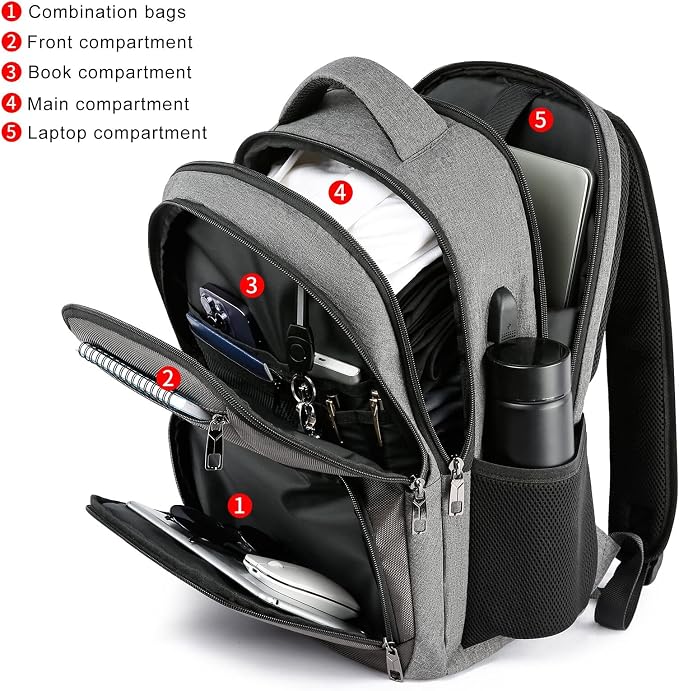 School Backpack for College Students & Teens - Image 2