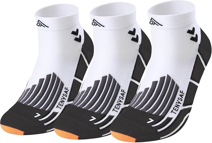 Compression Sport Running Socks: Athletic Socks by TENYSAF%C2%AE