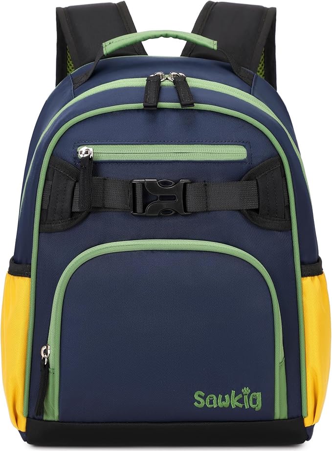 Cute Mini Toddler Backpacks for Boys 2-4 Little Kids Backpack Preschool Bookbag by SawkigKidsBackpack