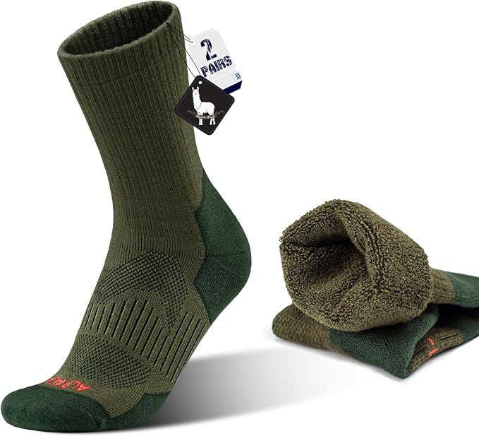Alpaca Wool Hunting Socks 2 pairs by MAGISDU