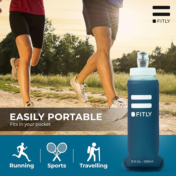 Soft Flask - Shrink As You Drink Soft Water Bottle - Image 5