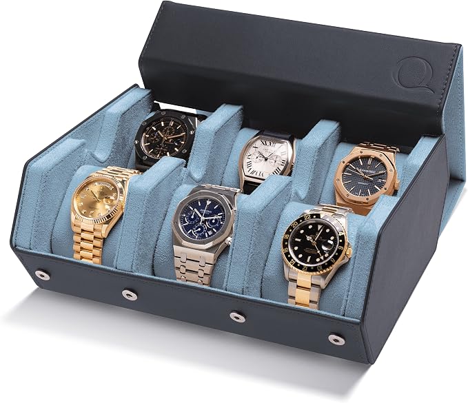 Napa Leather Watch Case for Men by QWatch