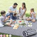 ZAZE Picnic Blankets Machine Washable, Oversized XL Outdoor Mat by ZAZEOfficial