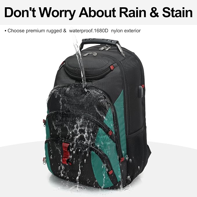 Boavan Laptop Backpack for men, 17.3 inch Laptop Bag - Image 6