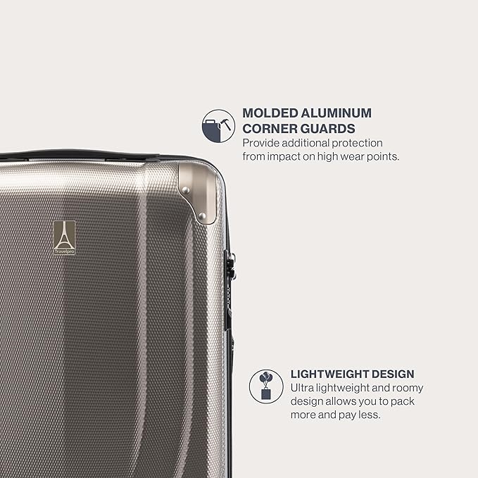 Travelpro Pathways 3 Hardside Expandable Luggage, 8 Spinner Wheels, Lightweight - Image 4