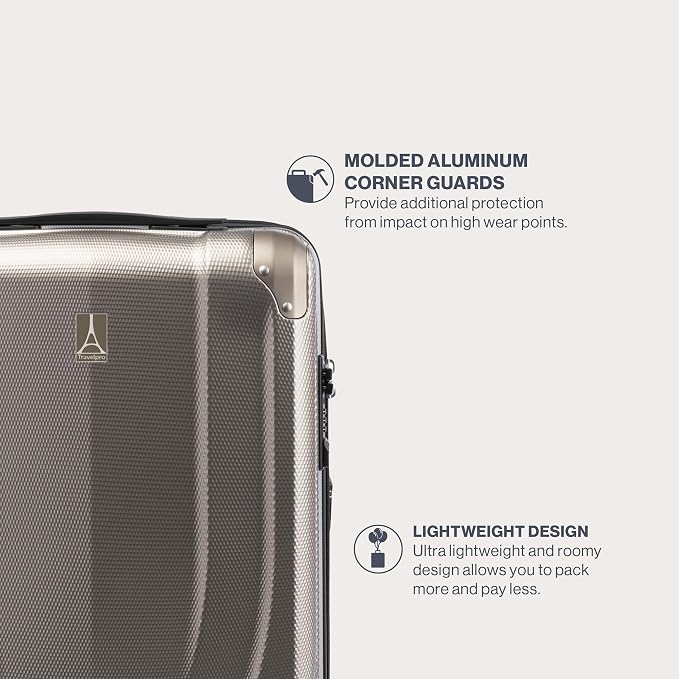 Travelpro Pathways 3 Hardside Expandable Luggage, 8 Spinner Wheels, Lightweight - Image 4
