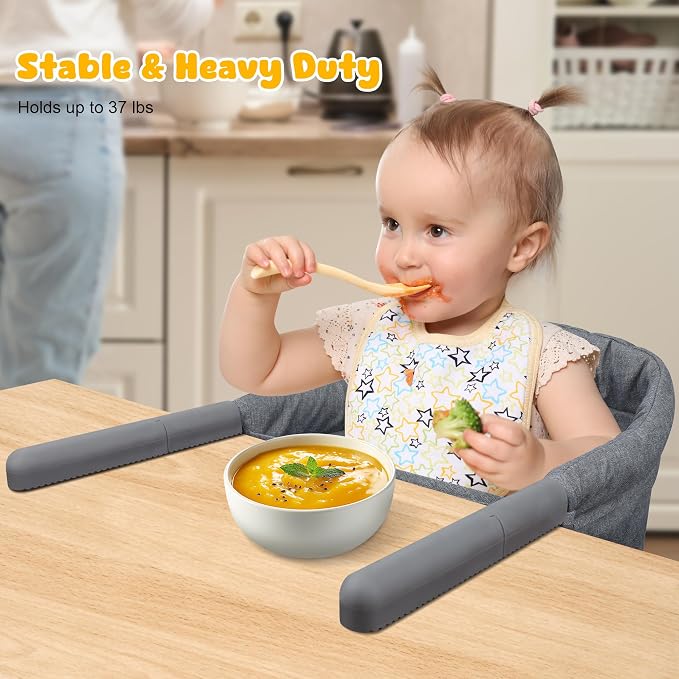 Hook On High Chair: Portable Fast Table Chair - Image 4