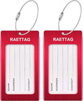 Luggage Tags Metal Suitcase Tags Travel Bag ID Identifier Luggage Tag by WeBravery