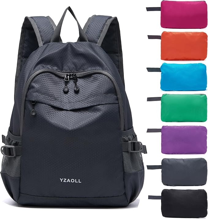 YZAOLL Small Lightweight Packable Hiking Backpack, 20L Hiking Backpack Day Pack by YZAOLL
