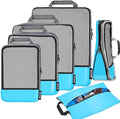 BAGAIL 4 Set/6 Set/8 Set Compression Packing Cubes Travel Accessories by BAGAIL
