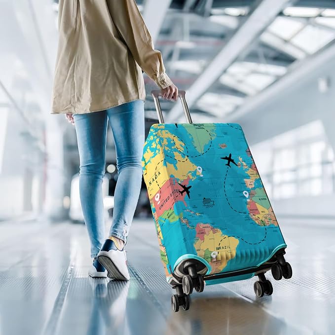 Travel Luggage Cover Suitcase Protector Fits 18-32 Inch Wheel Covers - Image 7