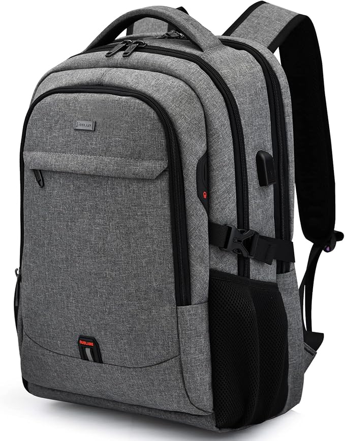 DUSLANG 17 Inch Travel Laptop Backpack Water Resistant College Backpack by DUSLANG