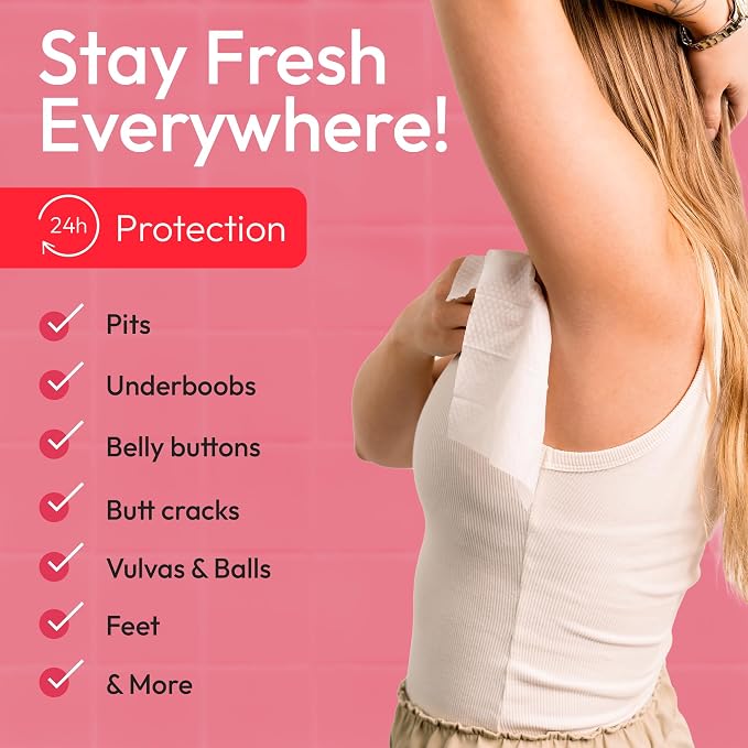 FOMIN Acidified Travel Deodorant Wipes - Image 3