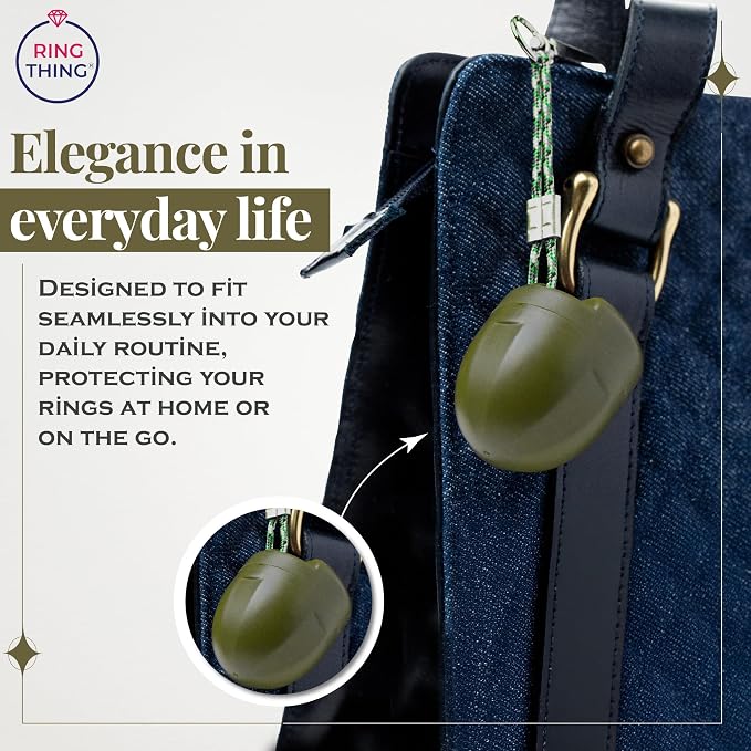 RING THING - Ring Holder Keychain, Jewelry Organizer and Storage, Portable - Image 5