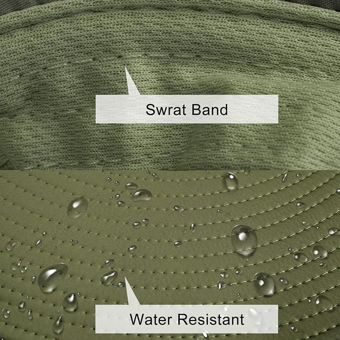 Sun Hats for Men Women Fishing Hat UPF 50+ Breathable Wide Brim Summer UV - Image 4
