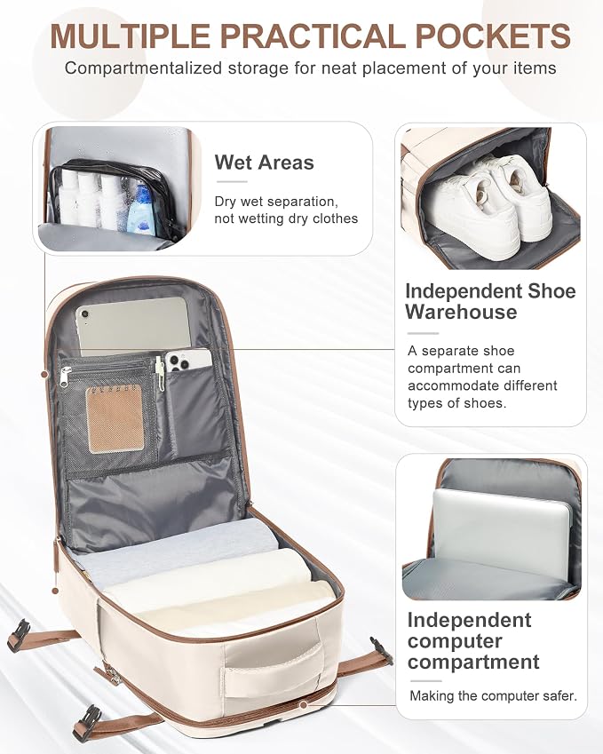 coowoz Travel Backpack Carry On - Image 4