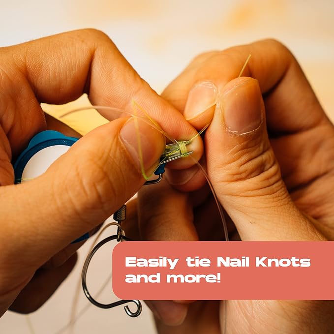 HOOK-EZE Fishing Knot Tying Tool | Protect from Fish Hooks | Tie Fishing Knots - Image 6