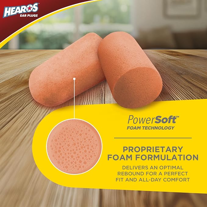 HEAROS Ultimate Softness Series Ear Plugs 28 Pair - Image 2