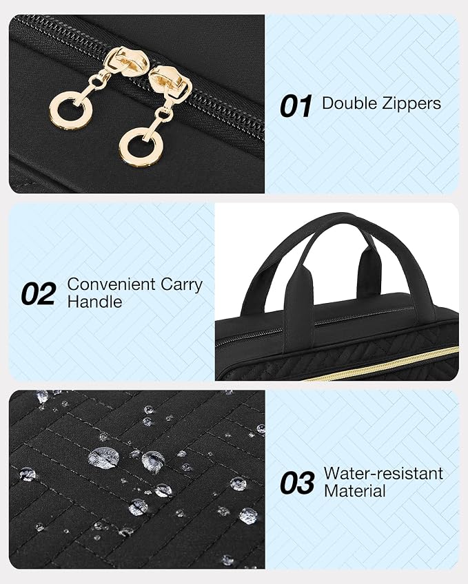 BAGSMART Hanging Travel Toiletry Organizer - Image 5