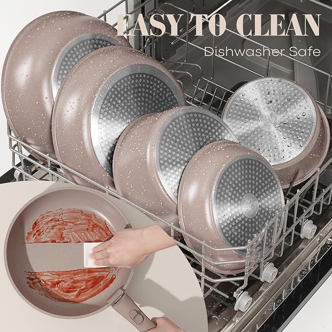 15Pcs Pots and Pans Set Non Stick, Cookware Sets - Image 6