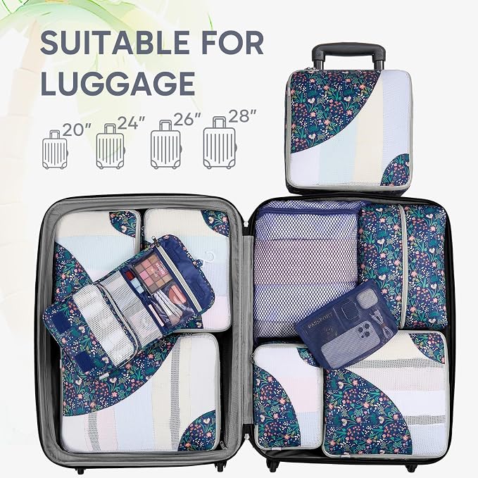 ALL INCLUDED 10 Set Durable Packing Cubes - Image 7