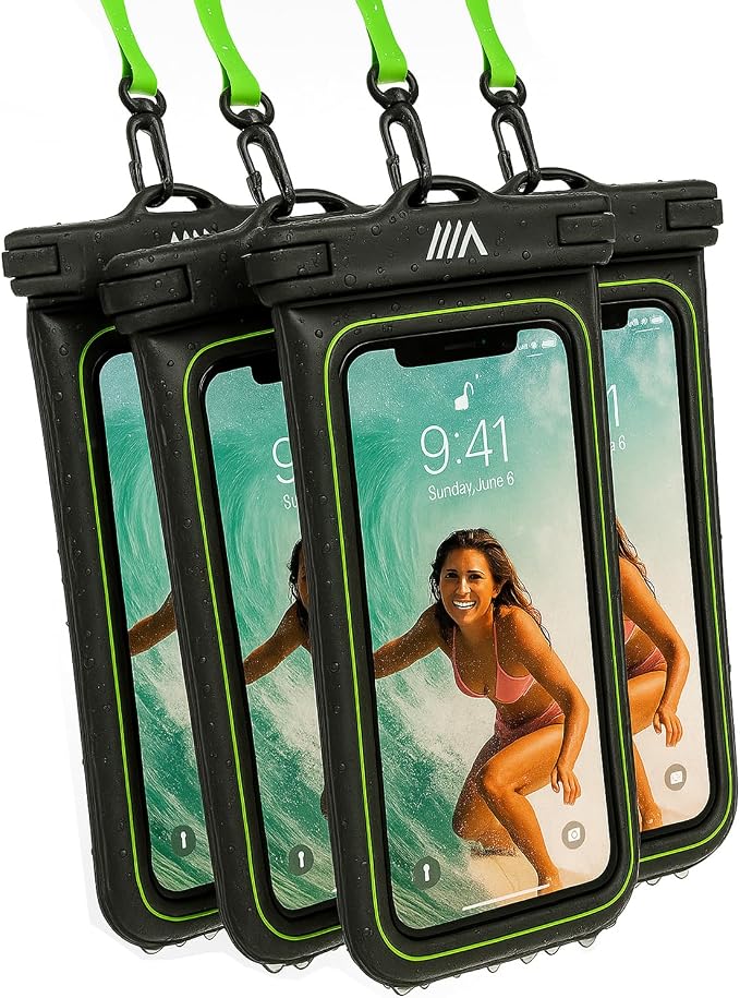 【2025 Upgraded】 4 Pack Black by Mobilyaccessories
