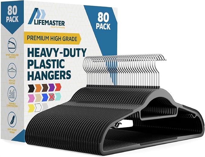 Lifemaster Versatile Clothes Hanger Set by LIFEMASTER