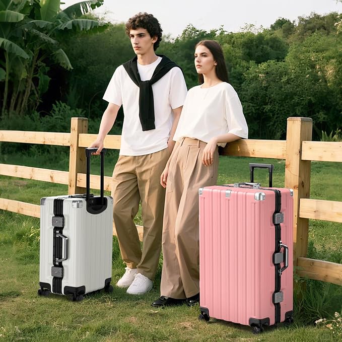 Krute Large Luggage 28 inch Zipperles Suitcase - Image 8