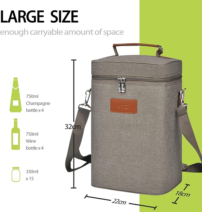 Tirrinia 4 Bottle Wine Gift Carrier - Image 4