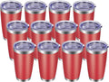 VEGOND 20oz Tumbler with Lid and Straw Stainless Steel Tumbler Cup Bulk Vacuum by VEGOND
