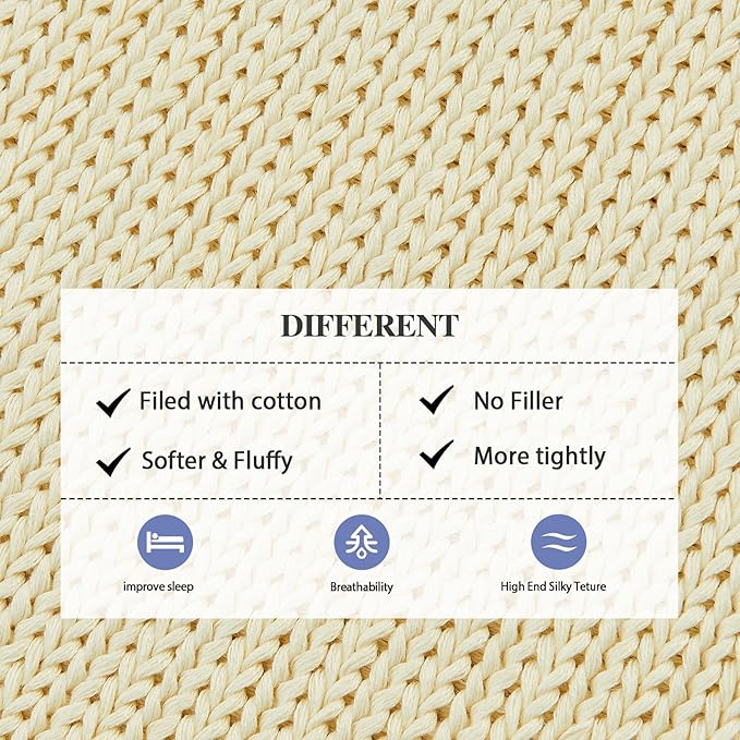 L'AGRATY Knitted Weighted Blanket - Image 4