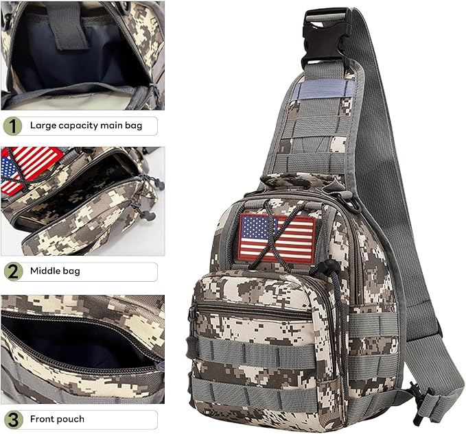 80L 2Pcs Hiking Backpack for Men - Image 8
