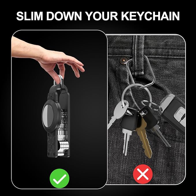 Key Organizer for Men/Women Compact Key Holder Minimalist Key Case Metal Key - Image 7