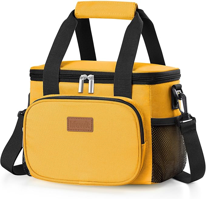 Lifewit Medium Lunch Bag Insulated Lunch Box Soft Cooler Cooling Tote by Lifewit