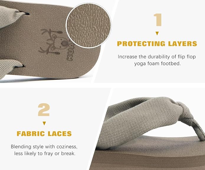 KuaiLu Flip Flops for Women - Image 5