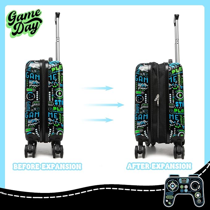 Kids Suitcase Set for Boys Hardside Luggage - Image 7