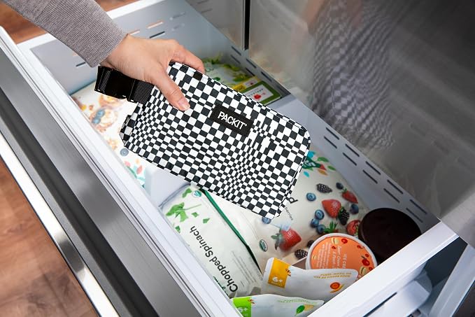PackIt® Freezable Snack Box, Checked Out, Built - Image 4