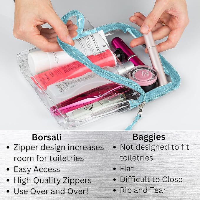 BORSALI TSA-Approved Quart-Sized Bag - Image 4